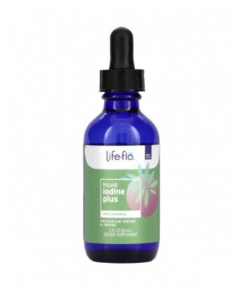 Капли Life-Flo Liquid Iodine Plus, 130 г, 59 мл, 150 мкг/доза