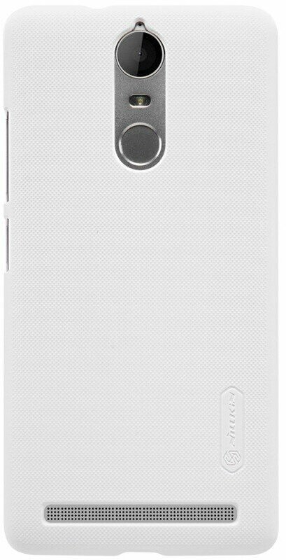 Накладка Nillkin Frosted Shield пластиковая для Lenovo K5 Note White (белая) + пленка