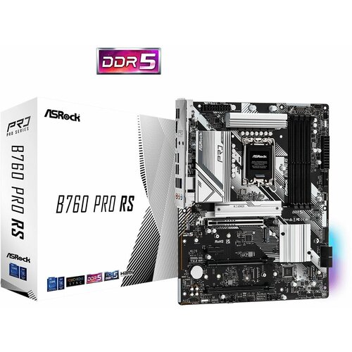Материнская плата ASRock B760 PRO RS 2151500₽