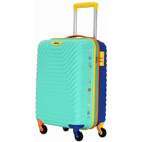 фото Чемодан american tourister, 38 л, размер s, мультиколор