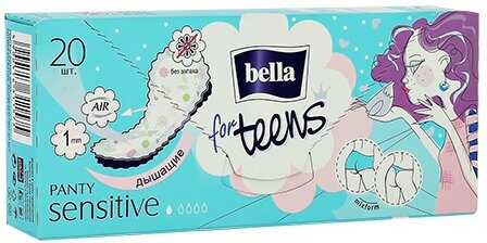 Ежедневные прокладки Bella for Teens Sensitive, 20 шт. - фото №5