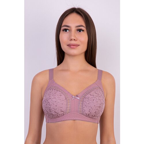 фото Бюстгальтер milavitsa, размер 80i, фиолетовый, коричневый