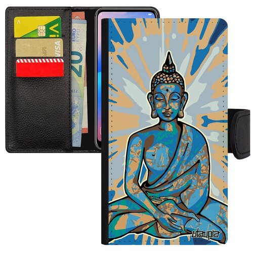 фото Чехол-книжка на мобильный iphone se 2020, "будда" портрет buddha utaupia