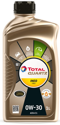 Синтетическое моторное масло TOTAL Quartz INEO First 0W30, 1 л