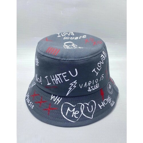 фото Панама , размер 57-58, серый лапшина с.ю. ип