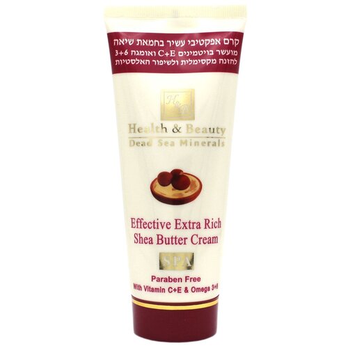 Крем Health  & Beauty Cream Shea Butter Effective Extra Rich, 250 мл