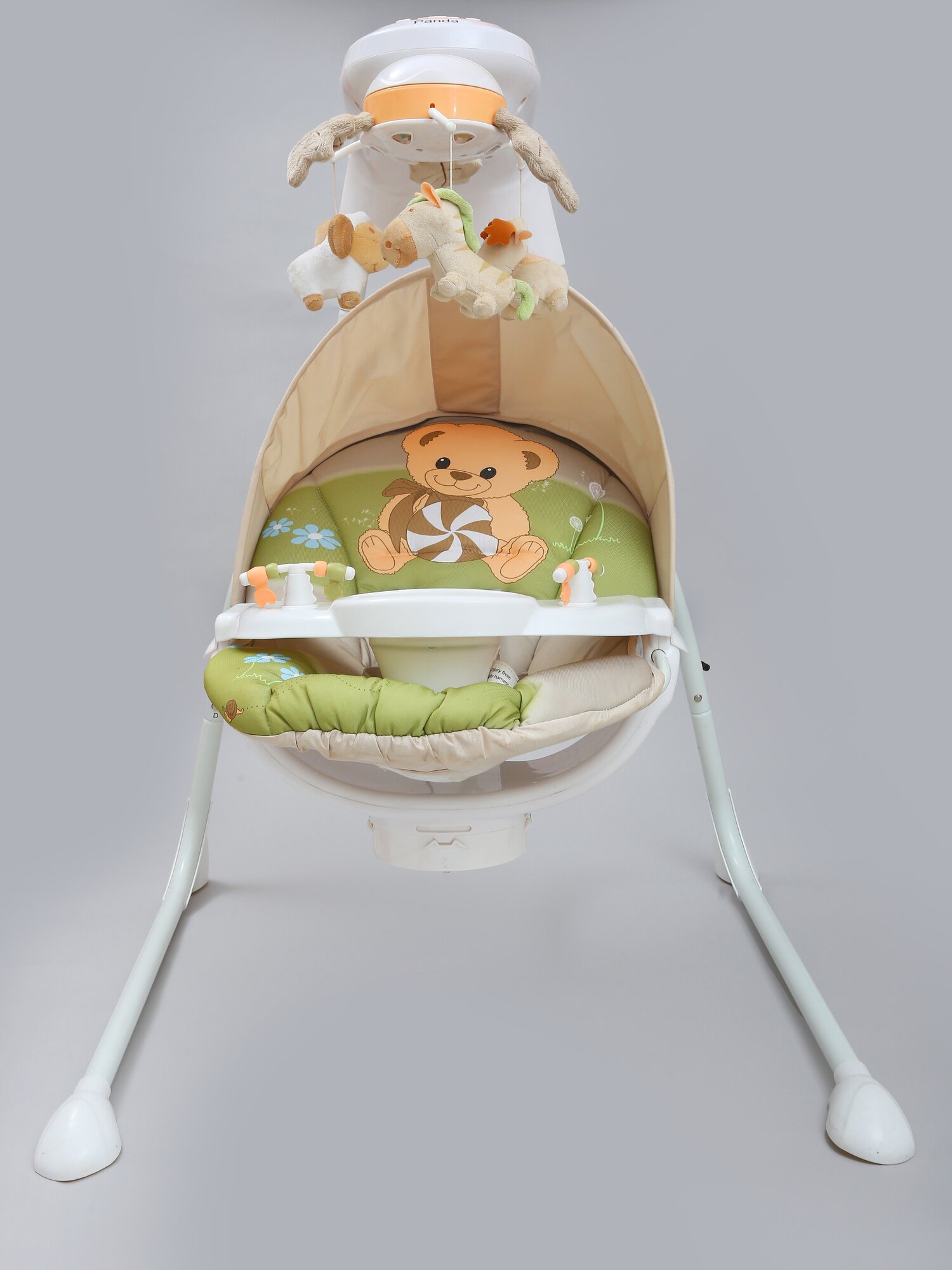 Детские электронные качели для новорожденных Panda Baby Dreams (мечта) с 0 месяцев до 1-2 года до 12 кг