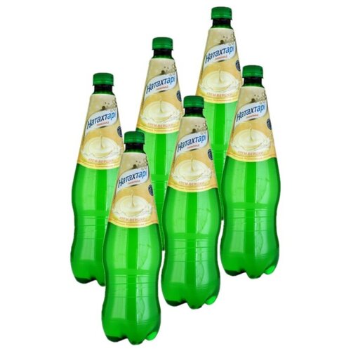 Лимонад Натахтари Крем-сливки, 1 л, пластиковая бутылка, 6 шт.