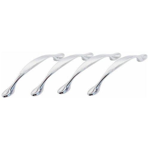 Ручка мебельная скоба 96 мм, IN.01.4185.96. PC Хром (комплект 4 шт)