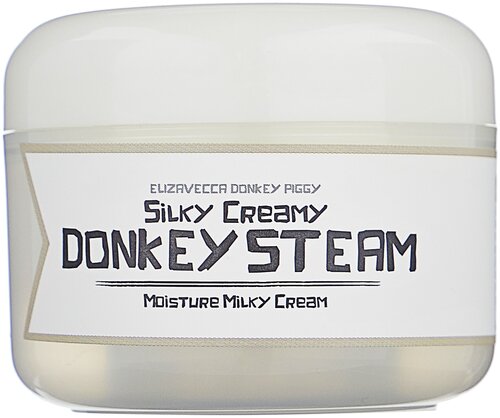 Elizavecca Donkey Piggy Silky Creamy Donkey Steam Moisture Milky Cream Крем для лица, 100 мл