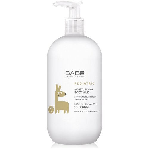 Детское молочко для тела BABE LABORATOTIOS BABE Laboratorios увлажняющее, 500 мл