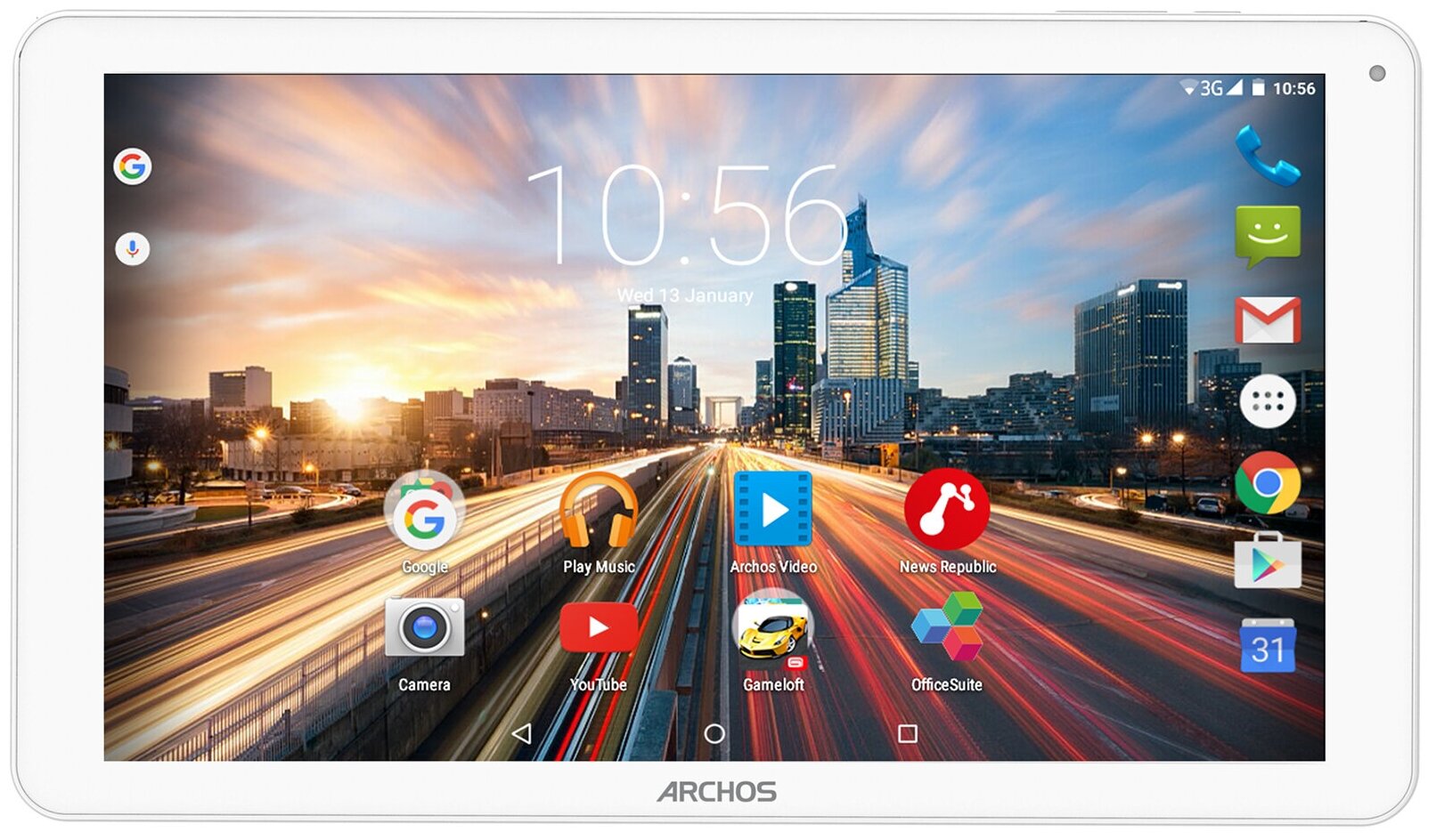 Планшет Archos 101 Helium Lite, белый