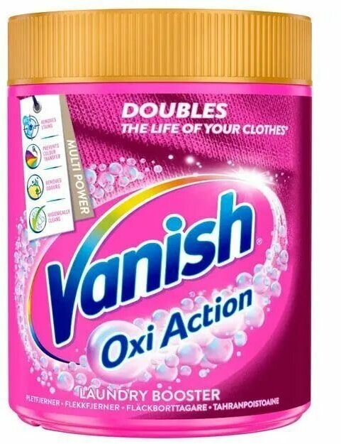 Vanish Oxi Action пятновыводитель для цветного белья 470 гр (из Финляндии)