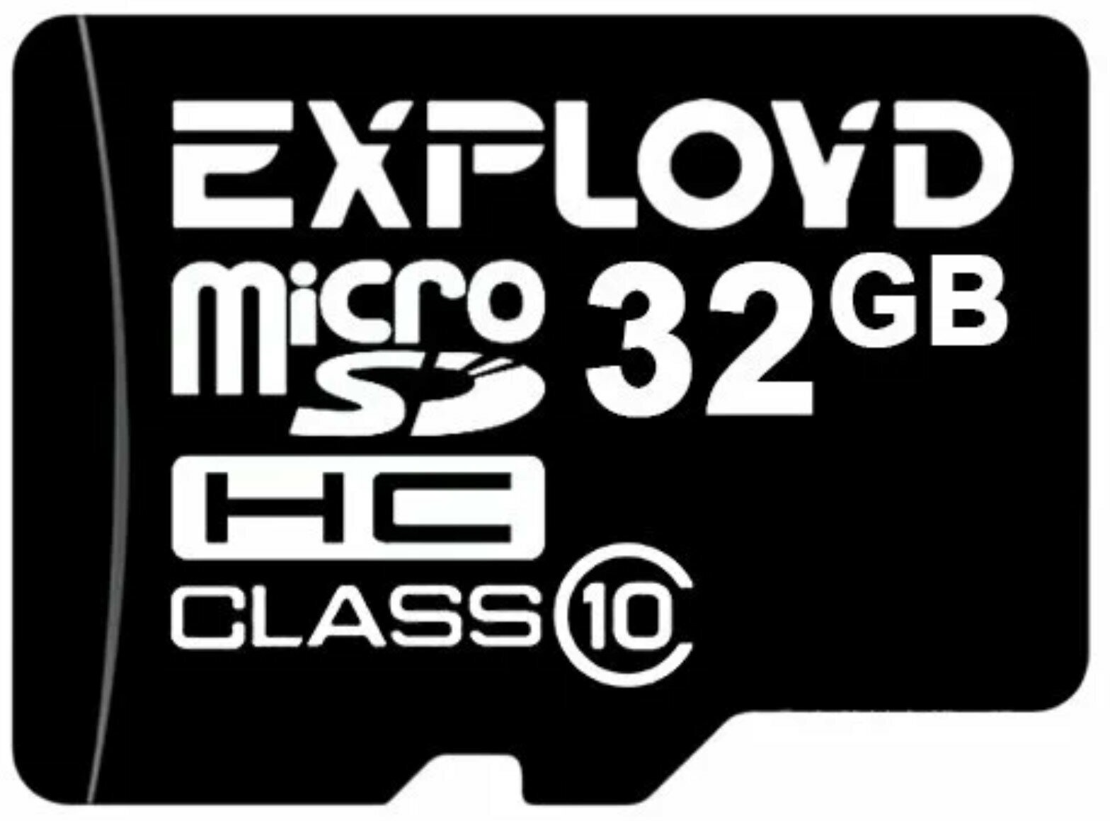 Карта памяти Exployd MicroSD, 32 Гб, SDHC, класс 10