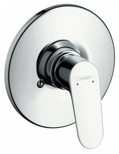 Hansgrohe Смеситель Hansgrohe 31967000 Focus E2 для душа, встраиваемый, внешняя часть, хром