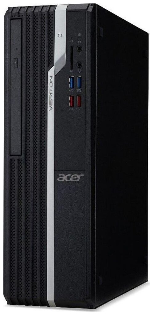 ПК Acer Veriton X2670G Intel Core i5 10500, 16 ГБ, 128 ГБ SSD, 2 ТБ SATA, NoOS (DT.VTFER.005) ( Компьютер офисный, SFF )