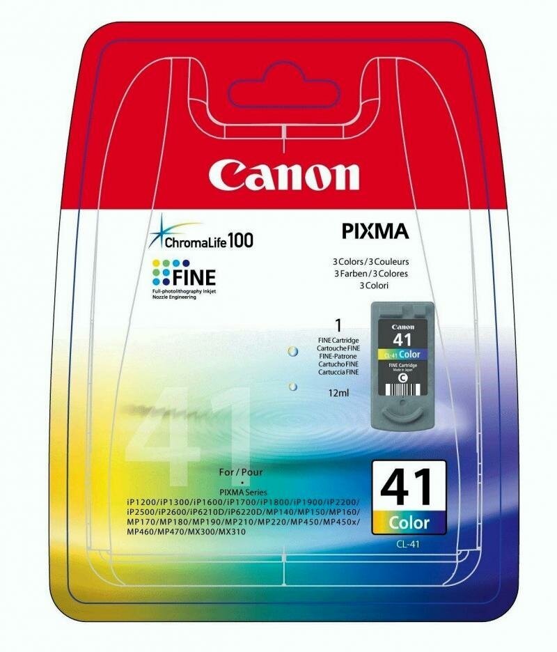 Картридж CANON CL-41 к Pixma MP150/170 цветной