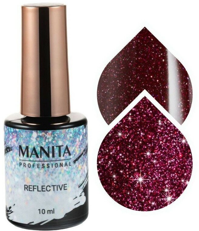 Manita Professional Гель-лак для ногтей светоотражающий / Reflective №20, 10 мл