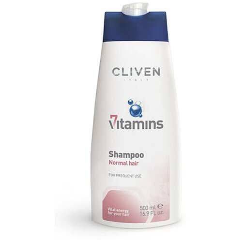 Cliven шампунь 7 Vitamins normal hair, 500 мл