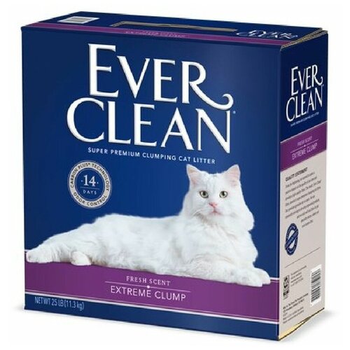 Комкующийся наполнитель Ever Clean Extreme Clump, 10л, 1 шт. комкующийся наполнитель ever clean multiple cat 10л 1 шт