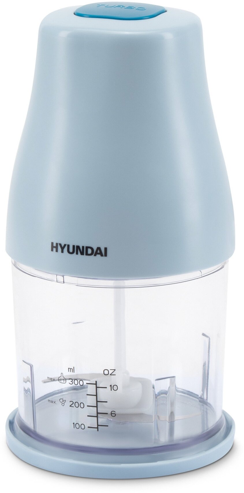 Измельчитель электрический Hyundai HYC-P3118 черный/фиолетовый - фото №5