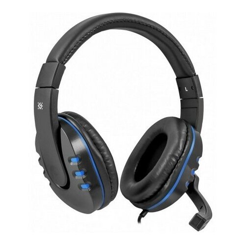 Наушники Defender Гарнитура Defender Warhead G 160 черныйсиний 126100₽