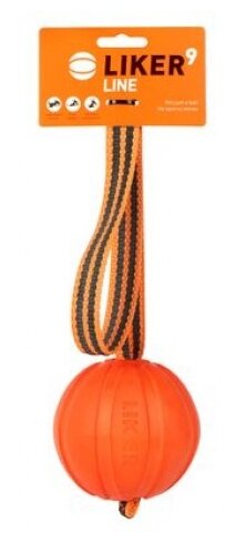 Игрушка для собак COLLAR LIKER LINE Мячик на ленте Ø 9 см