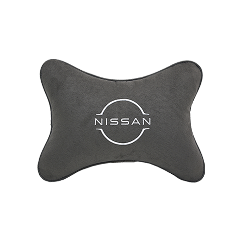 фото Подушка на подголовник алькантара d.grey nissan (new) vital technologies