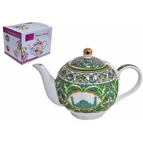 Чайник заварочный, 1 литр, мусульманская серия