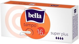 Bella Super Plus Тампоны гигиенические без аппликатора 16 шт