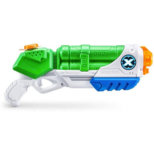 игрушечное оружие x shot бластер для стрельбы zuru нападение динозавра Бластер ZURU X-SHOT Water Warfare Typhoon Thunder, Разрушение Тайфуна, игрушки для мальчиков, 1228