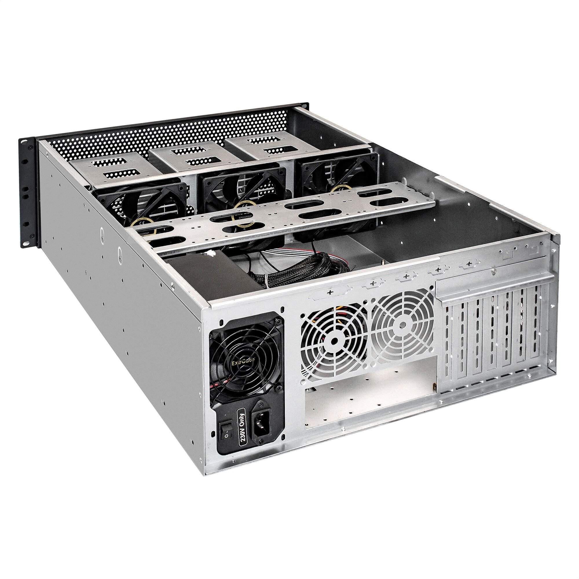 Корпус серверный 4U Exegate EX293266RUS RM 19", глубина 650, БП 700RADS, USB - фото №4
