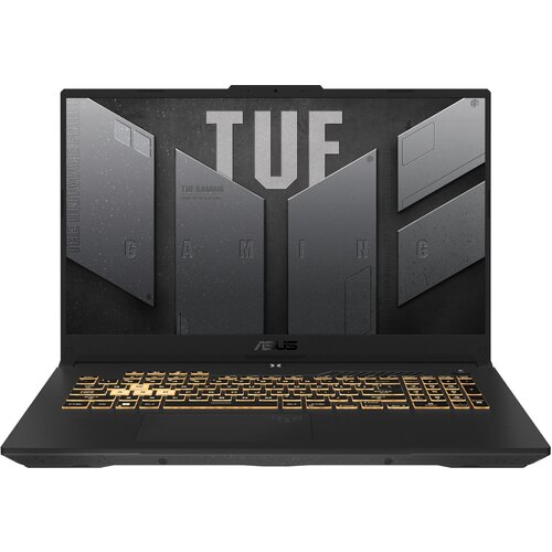 Ноутбук Asus TUF Gaming F17 FX707ZC4-HX014 90NR0GX1-M000K0 (CORE i5 2500 MHz (12500H)/16Gb/512 Gb SSD/17.3/1920x1080/nVidia GeForce RTX 3050 GDDR6) ноутбук hp victus 15 fa0001ur 6f9c0ea core i5 3300 mhz 12500h 16384mb 512 gb ssd 15 6 1920x1080 nvidia geforce rtx 3050 gddr6 dos