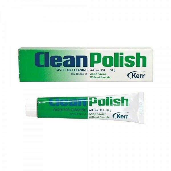 Clean Polish Клин Полиш полировочная паста Kerr без фтора 50 г