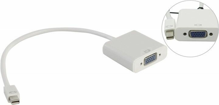 переходник miniDisplayPort M-VGA F Vcom - фото №14