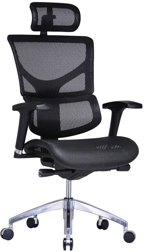 Эргономичное офисное кресло Falto Expert Sail Art SAS-M01 - черное