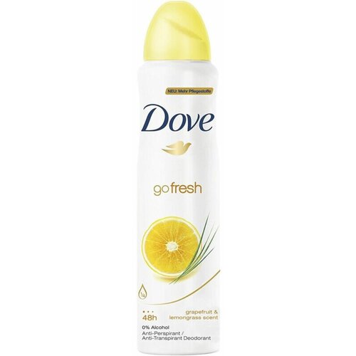 Антиперспирант Dove Go Fresh Grapefruit & Lemongrass 150 мл