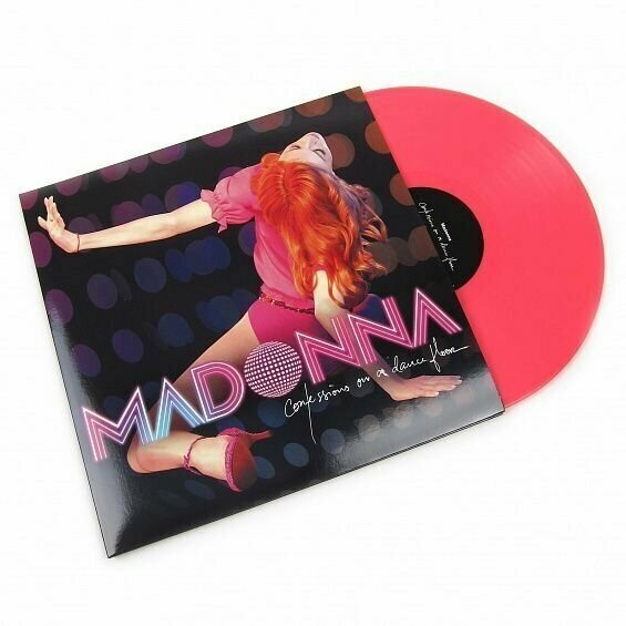 MADONNA. CONFESSIONS ON A DANCE FLOOR, 2LP, Limited Pink Vinyl, новая запечатанная пластинка