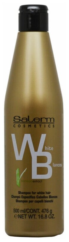 Salerm Cosmetics шампунь для нейтрализации желтизны, 500 мл