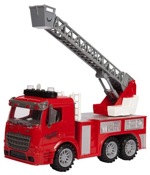 Пожарный автомобиль Handers автолестница (HAC1608-127), 30 см, красный