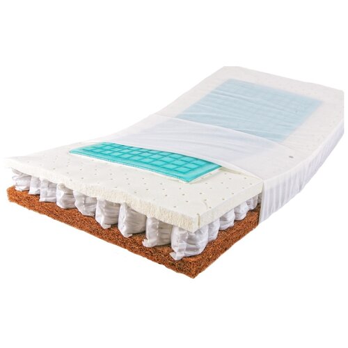 фото Матрас детский baby sleep technogel ortopedic, 65x125 см, пружинный, белый