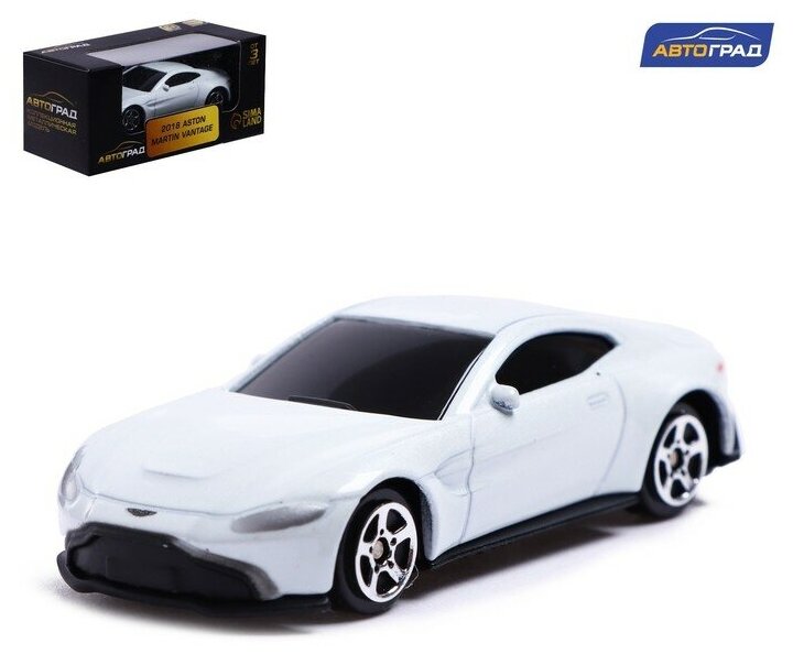 Машина металлическая ASTON MARTIN VANTAGE, 1:64, цвет белый (арт. 7152979)