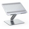 Подставка складная для ноутбука UGREEN CM532 (60975) Laptop Stand with USB-C хабом серебристая - изображение