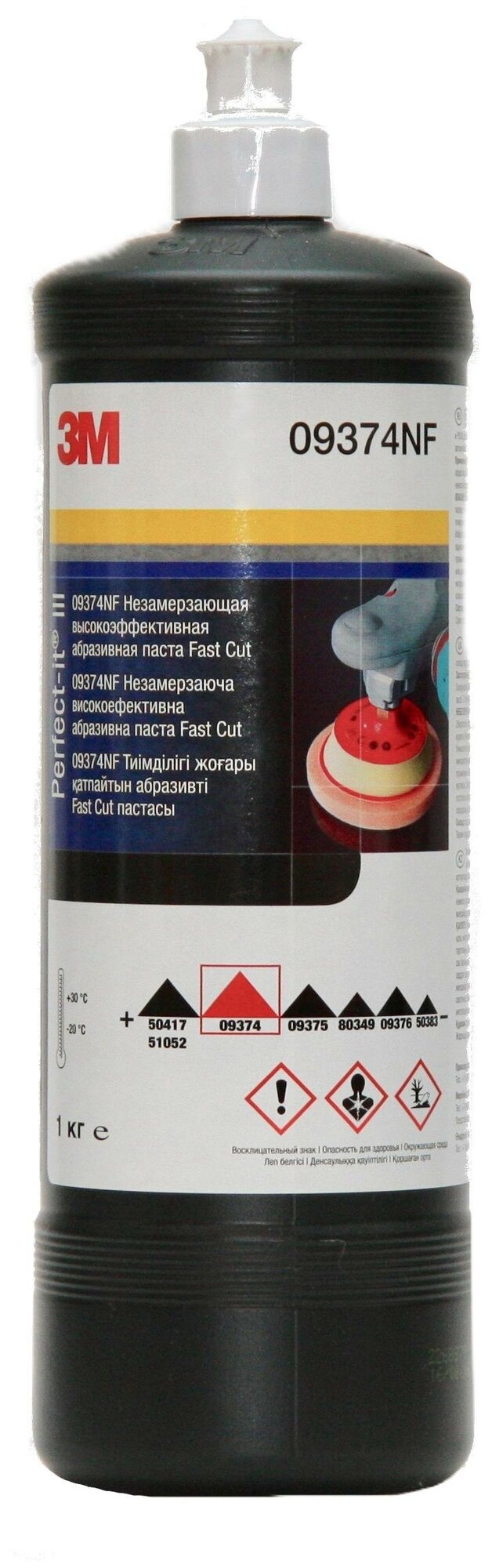 Паста 3M Fast Cut 09374 абразивная, 1 л