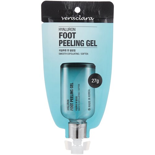 Скраб-гель для ног с гиалуроновой кислотой VeraClara HYALURON FOOT PEELING GEL 27g