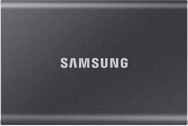 Внешний SSD диск 2.5 500 Gb USB 3.2 Gen 2 Samsung T7 серый MU-PC500T/WW