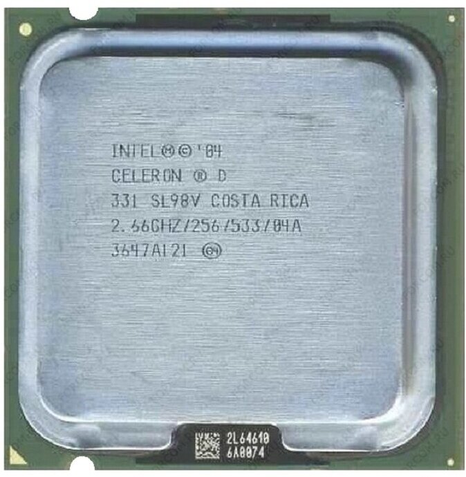 Intel Celeron D 331 LGA775 2,66 ГГц