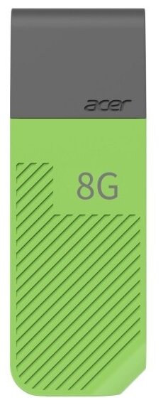 Флешка Acer 8Gb UP200-8G-GR USB 2.0 green (BL.9BWWA.541)
