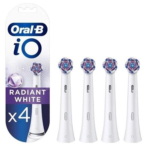 Набор насадок Oral-B iO Ultimate Clean для ирригатора и электрической щетки, белый, 4 шт. - фотография № 13