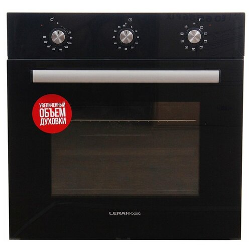 Электрический духовой шкаф Leran EO2 12707 B черный 1790000₽